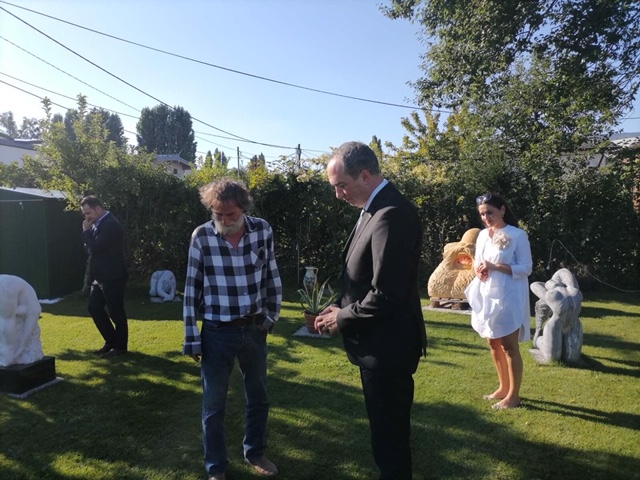 Ausstellung im Garten 2020